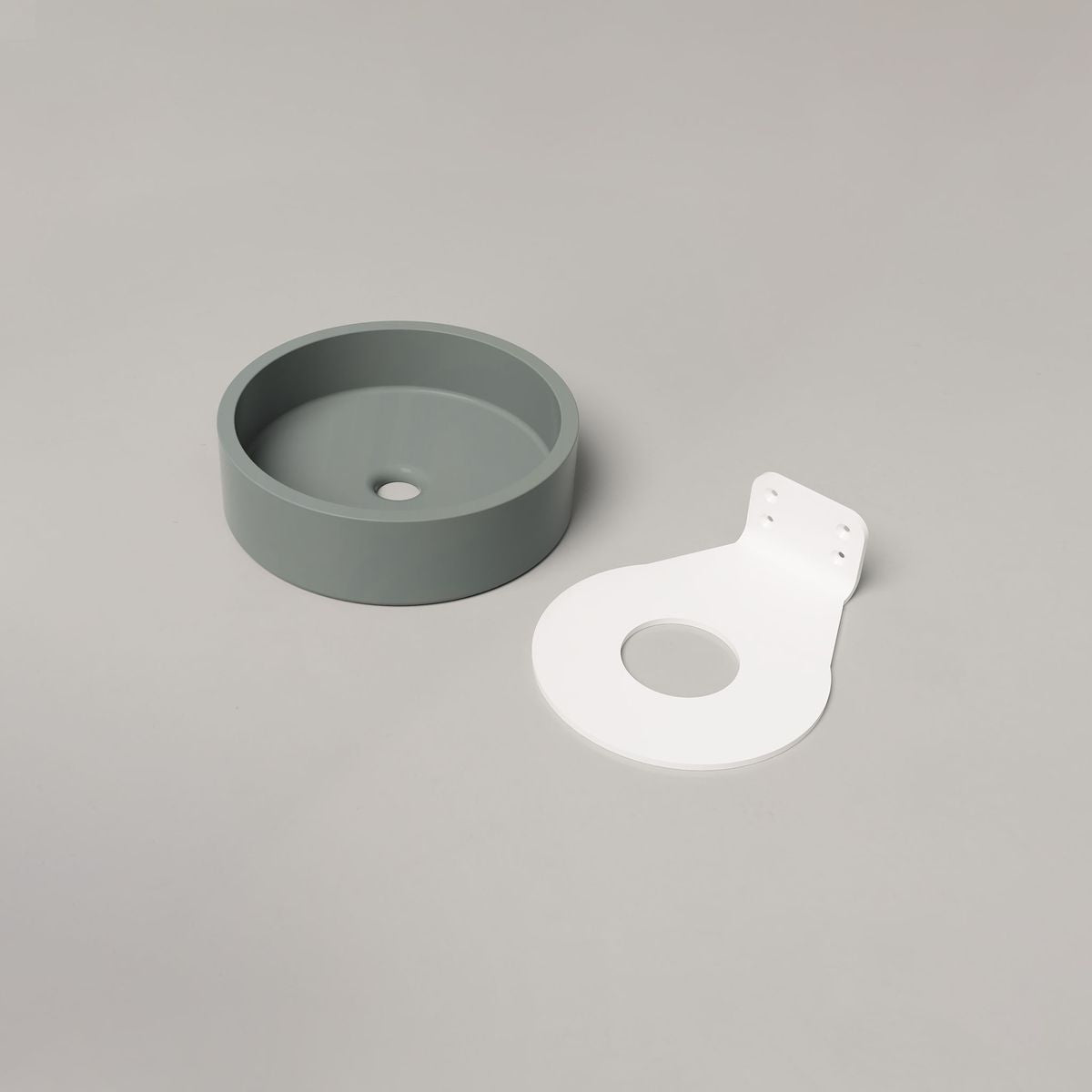Nood Wall Mount Hoop Basin in Rowboat