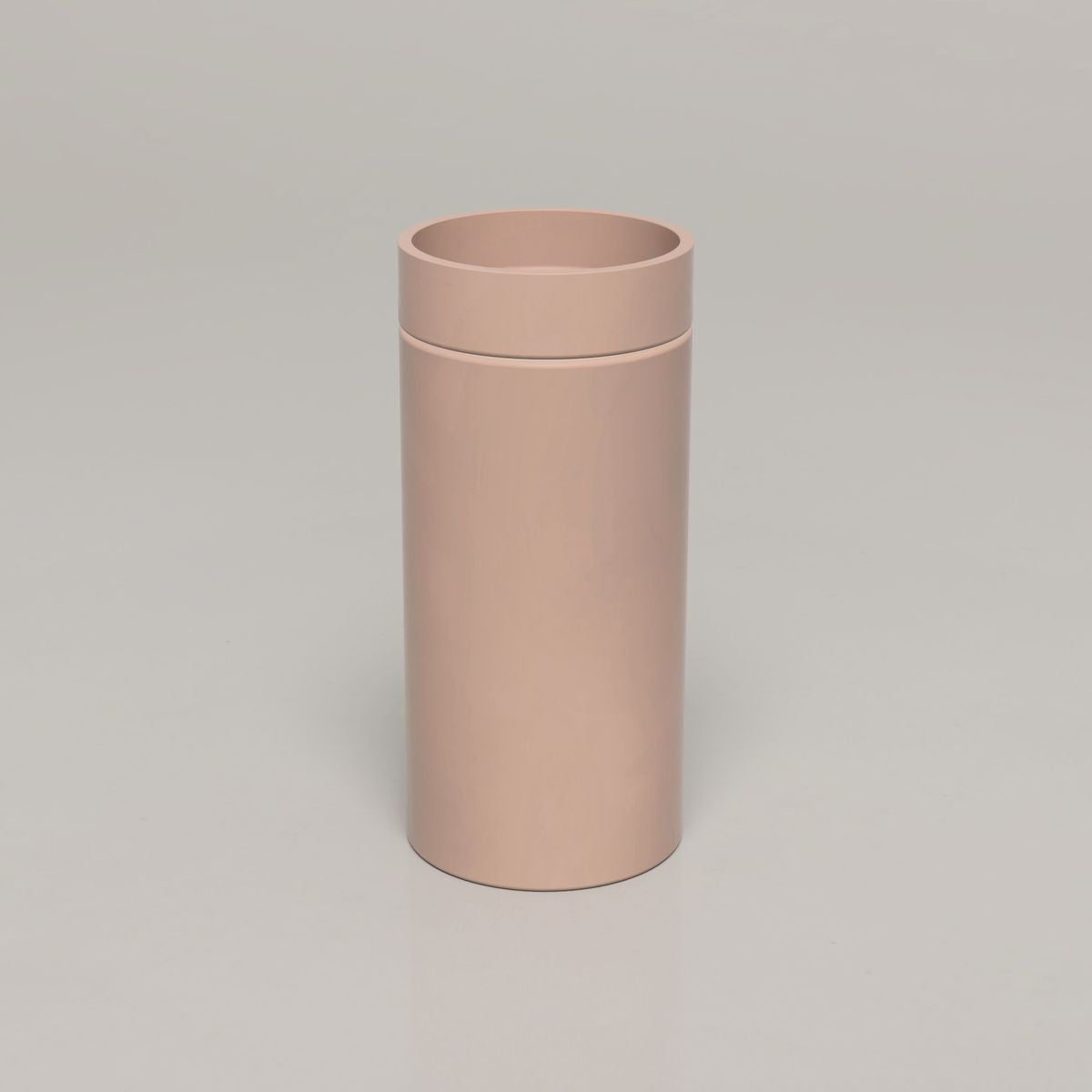 Nood Cylinder Hoop Basin in Blush Pink