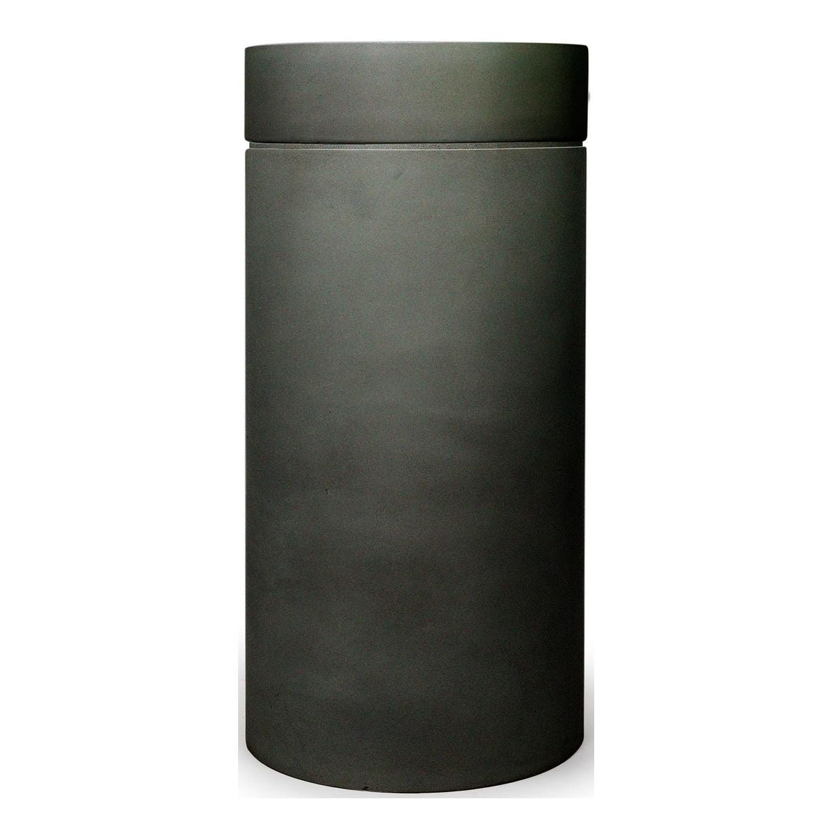 Nood Cylinder Hoop Basin in Charcoal