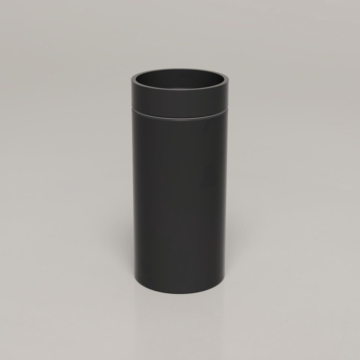 Nood Cylinder Hoop Basin in Charcoal
