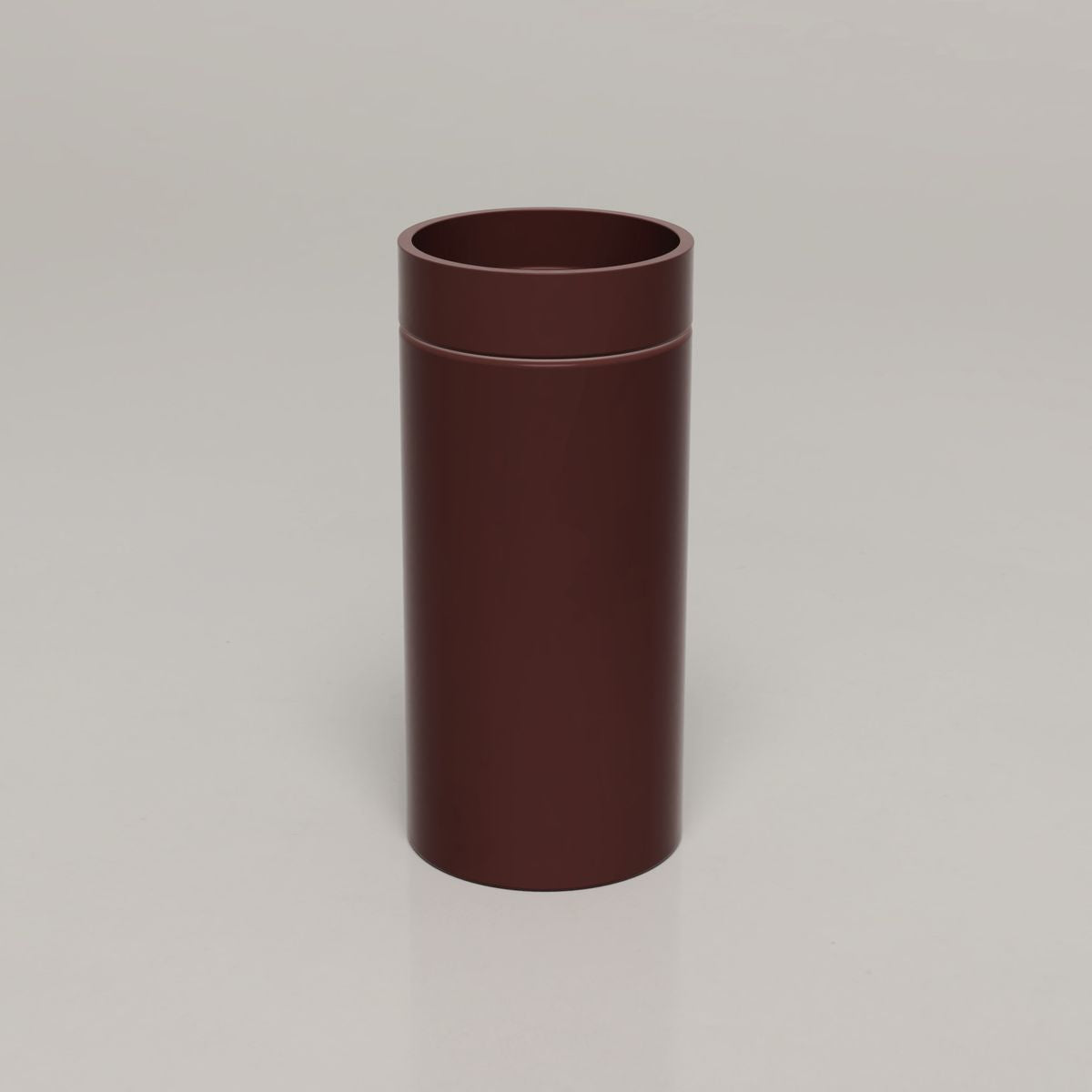 Nood Cylinder Hoop Basin in Clay