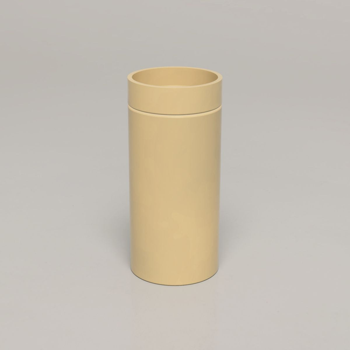 Nood Cylinder Hoop Basin in Custard