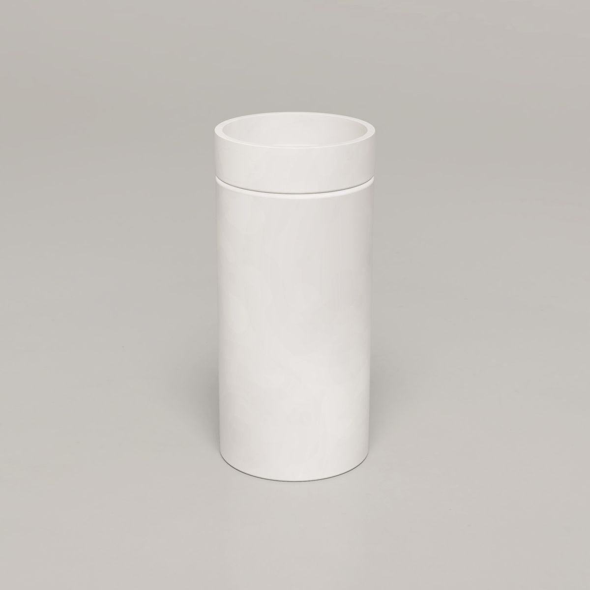 Nood Cylinder Hoop Basin in Ivory