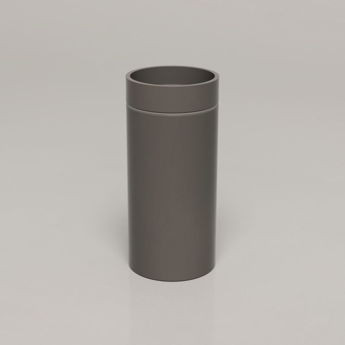 Nood Cylinder Hoop Basin in Mid Tone Grey