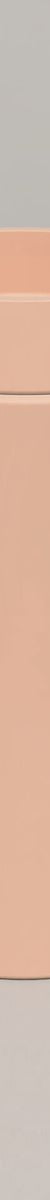 Nood Cylinder Hoop Basin in Pastel Peach