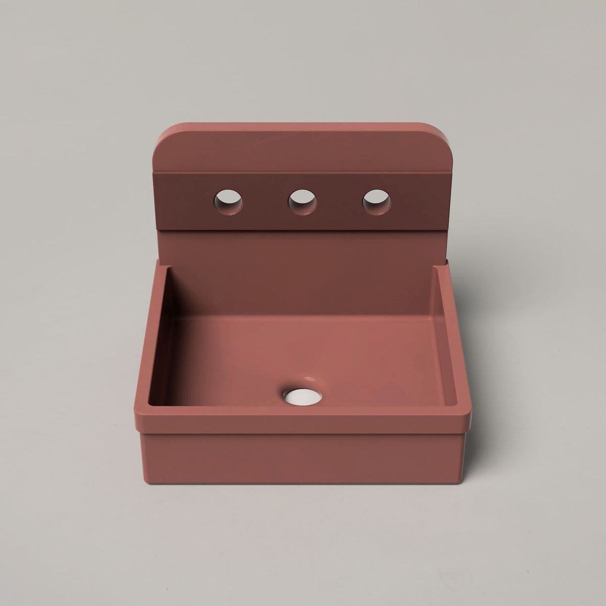 Nood Surface Mount Herbert Basin in Two Tone in Musk
