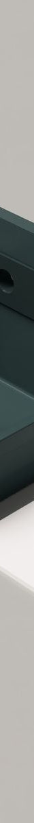Nood Wall Mount Herbert Basin in Two Tone in Teal