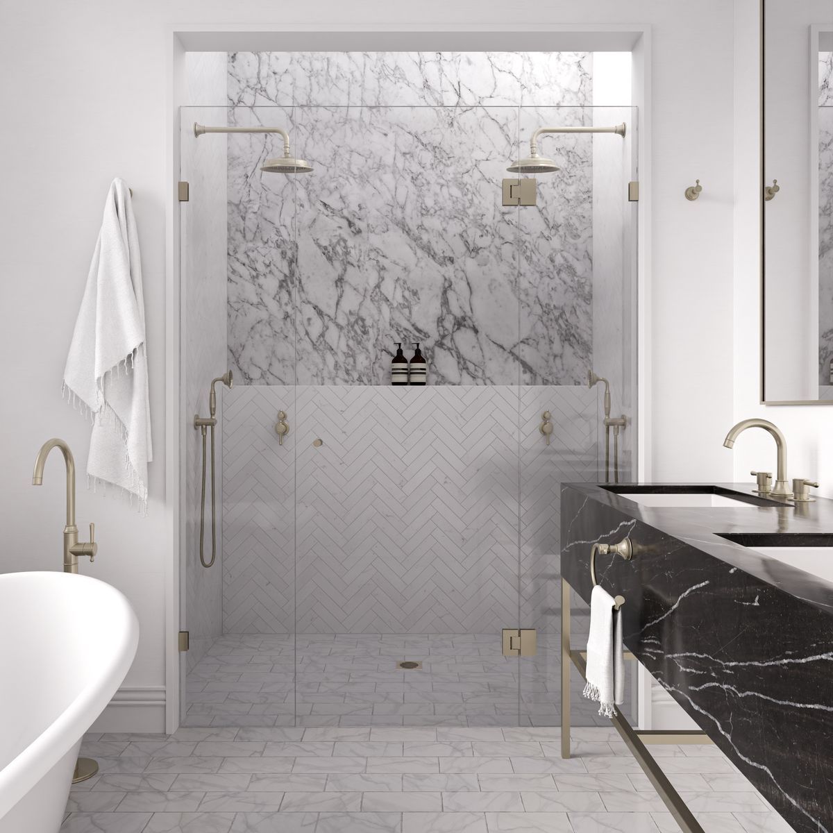 Harrington Hand Shower on Swivel Bracket