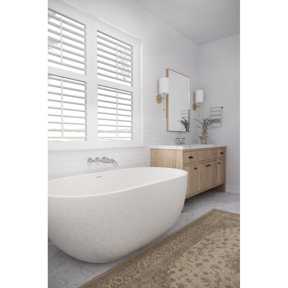 Madu Living Honey Bath, White