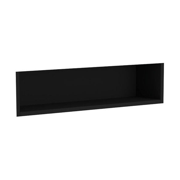 Fienza 750 Display Shelf Insert For Mirror Cabinet, Satin Black