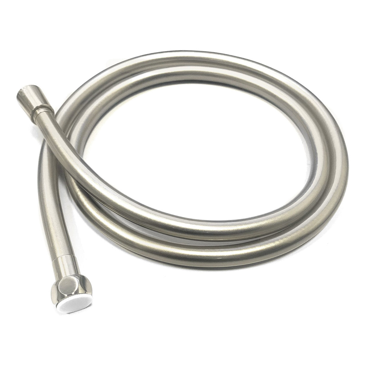 Otti Pavia Brushed Nickel Shower Rail with Round Handheld Shower Piece