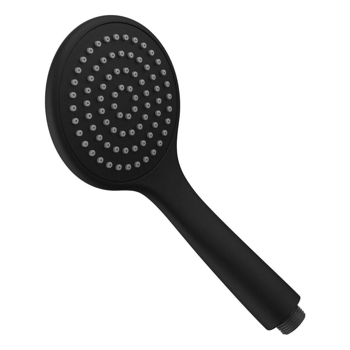 Otti Pavia Black Shower Rail with Round Handheld Shower Piece