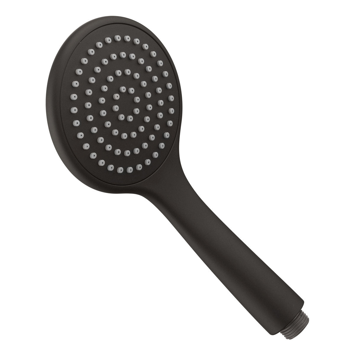 Otti Pavia Gun Metal Shower Rail with Round Handheld Shower Piece