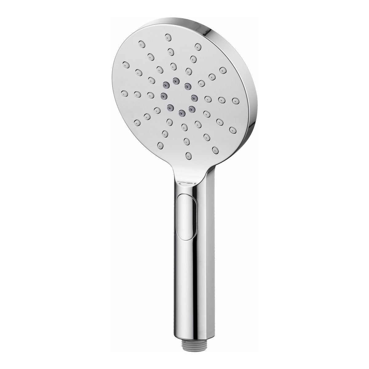 Otti Pavia Chrome Shower Rail with Round Handheld Shower Piece