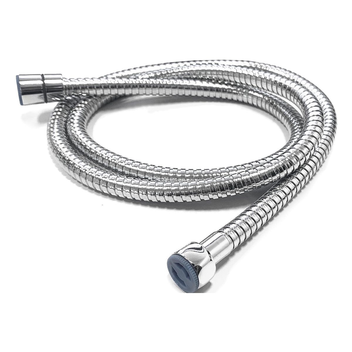 Otti Pavia Chrome Shower Rail with Round Handheld Shower Piece