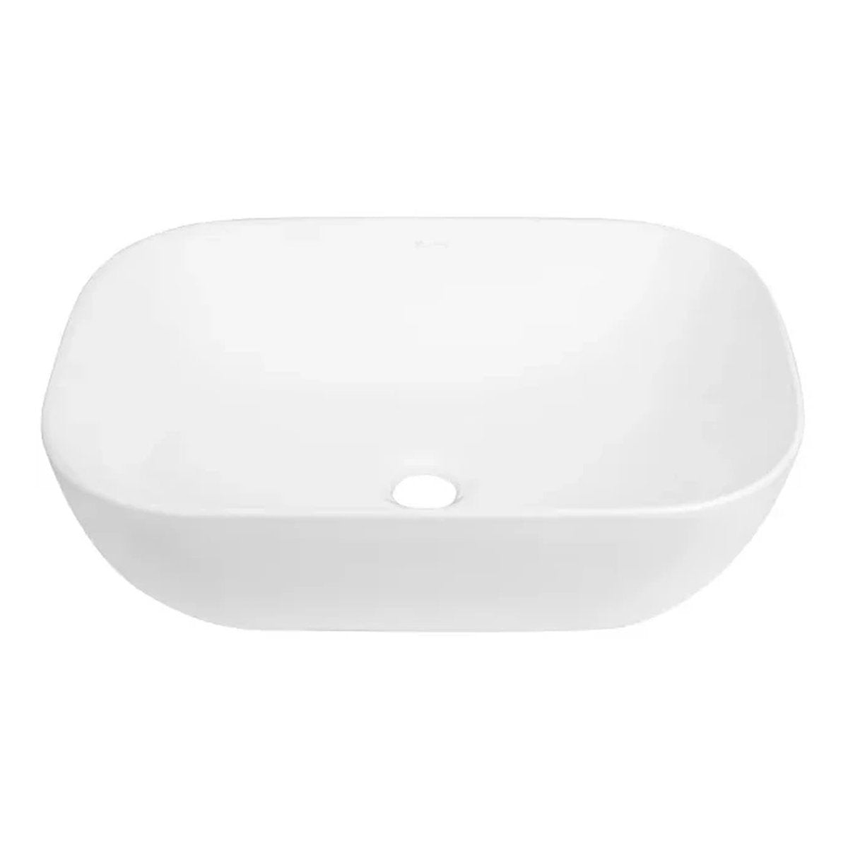 Otti Artis O'96 455x325x135 Matte White Oval Basin Ultra Slim