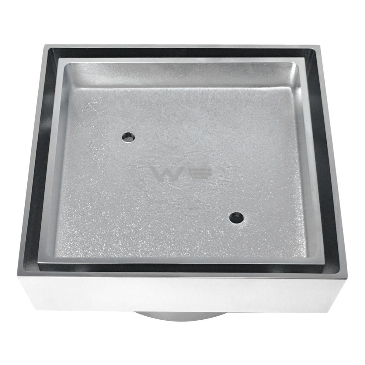 Otti Smart 114 Brass Chrome Square Tiles Waste