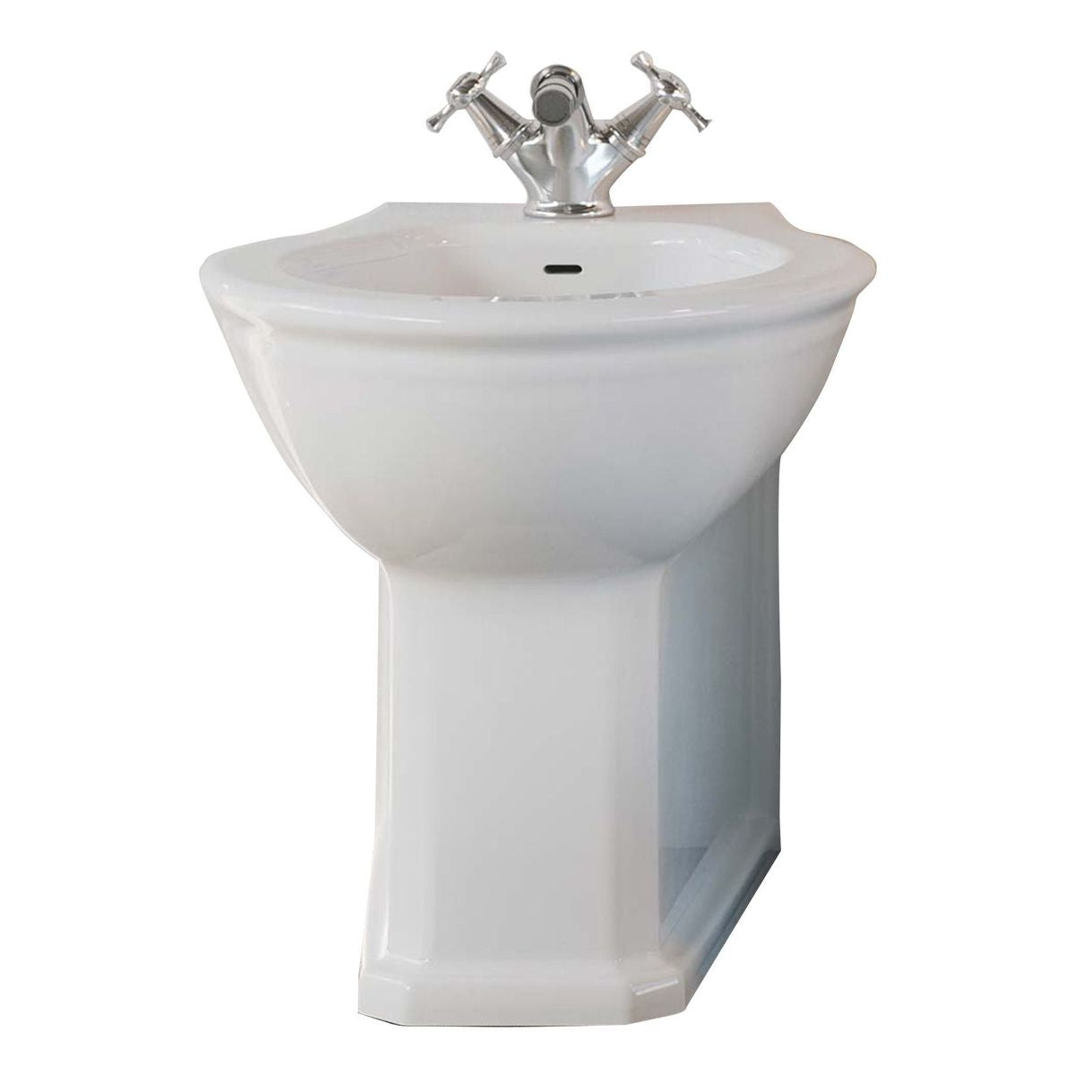 Studio Bagno Impero Wall Faced Bidette - Gloss White (1TH )
