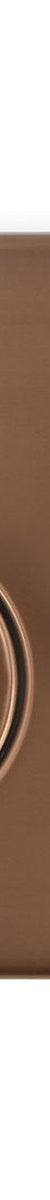 Fienza Fienza R&T Round Button Flush Plate, Brushed Copper
