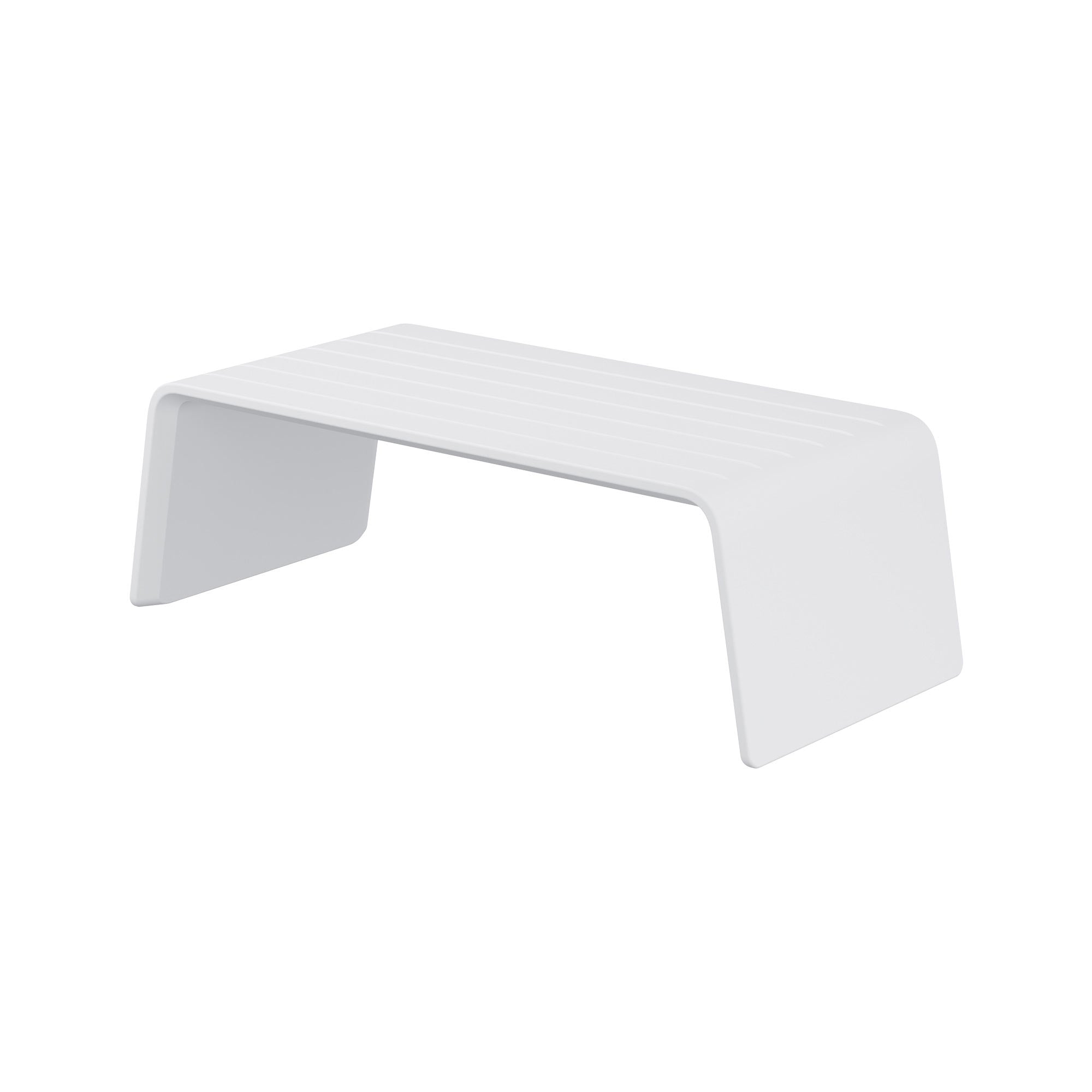 Victoria + Albert Kerid Bath Step - Quarrycast Matte White