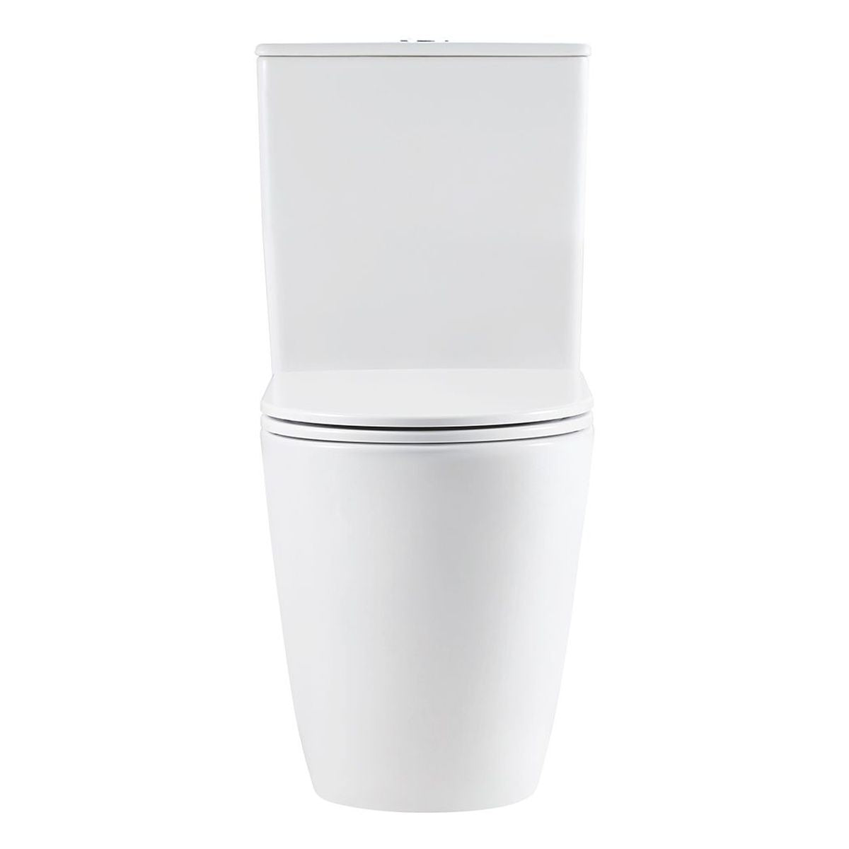 Koko Gloss Tornado Slim Cistern Back-to-Wall Toilet Suite, with Slim Seat