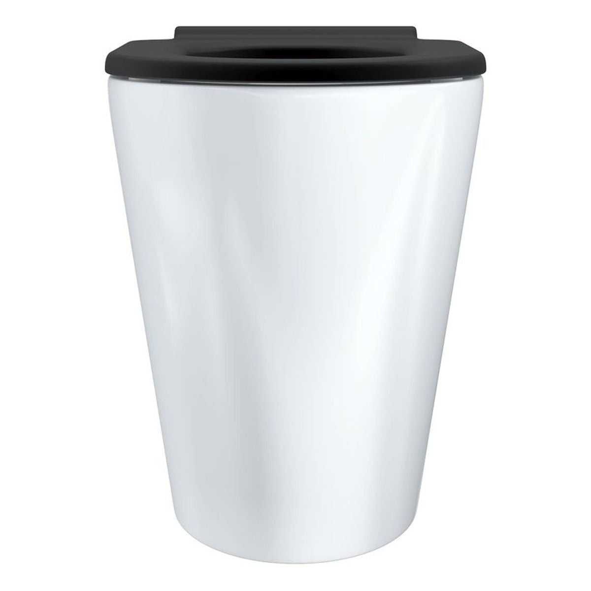 Fienza Isabella Care Wall-Faced Toilet Suite with Black Seat