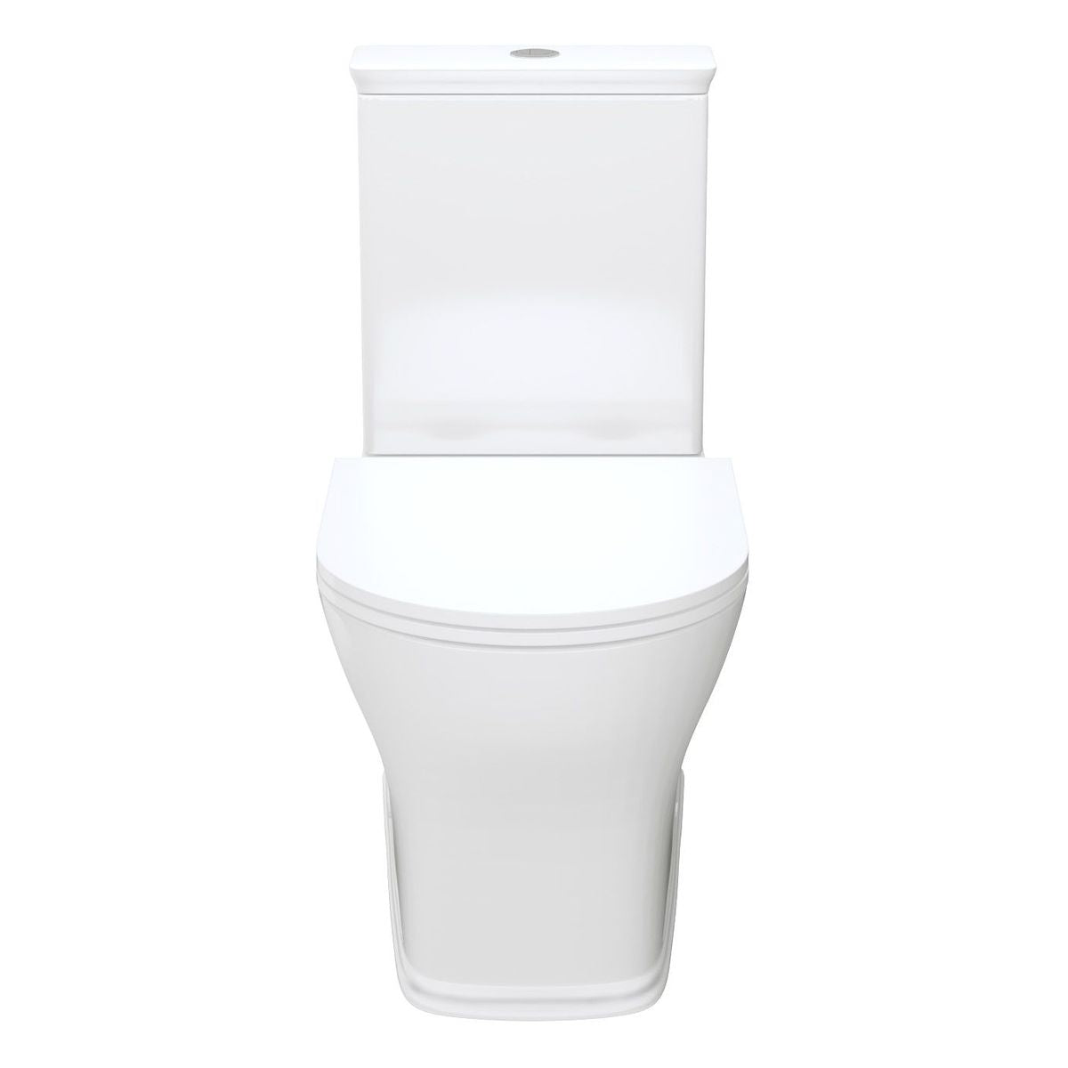 Fienza Lillian Tornado Flush Back-to-Wall Toilet Suite, Slim Seat