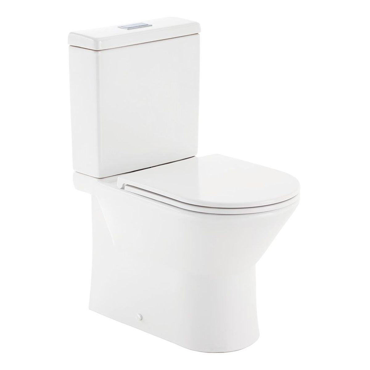 Fienza Escola Back-to-Wall Toilet Suite, Slim Seat