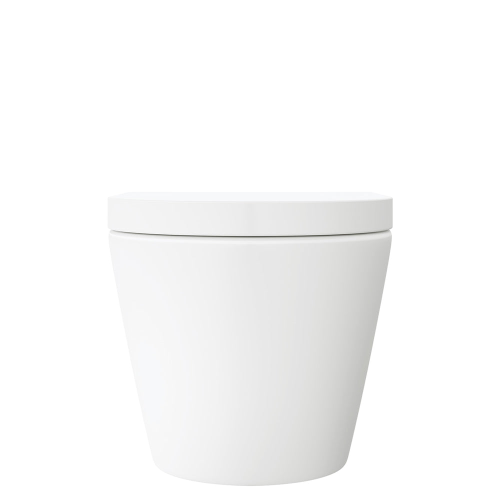 Fienza Koko Tornado Flush Wall Hung Toilet Suite - Matte White