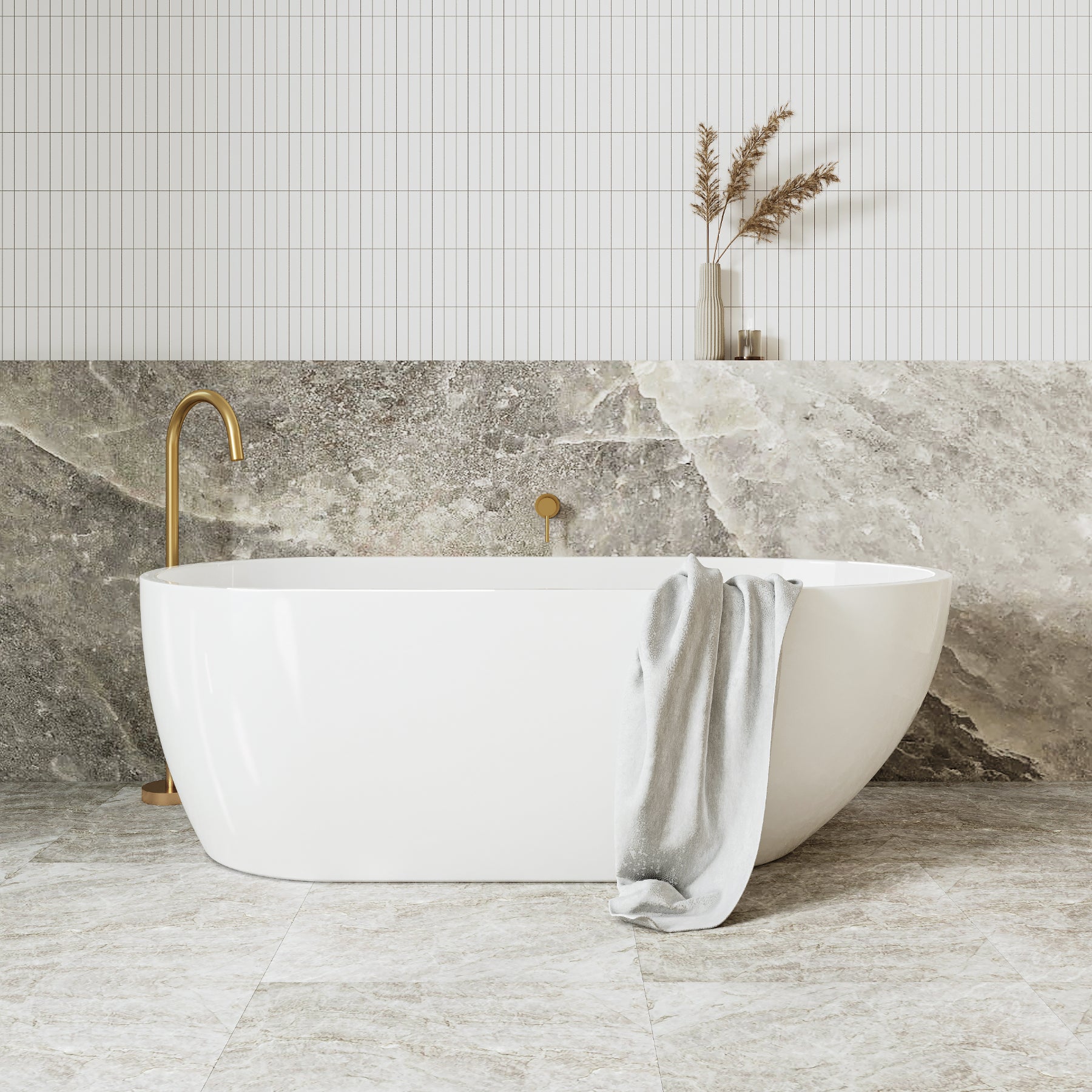 Ayana 1700mm Freestanding Bathtub