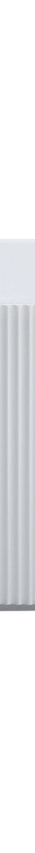 CETO Ally Groove 1700mm Fluted Oval Freestanding Bath, Gloss White