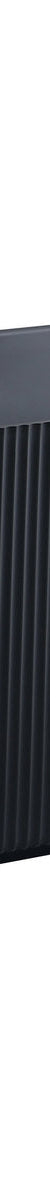 CETO Ally Groove 1700mm Fluted Oval Freestanding Bath, Matt Black