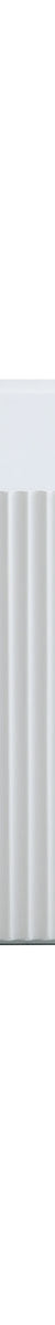 Ceto Bari Groove 1700mm Fluted Freestanding Back-to-Wall Bath, Matt White