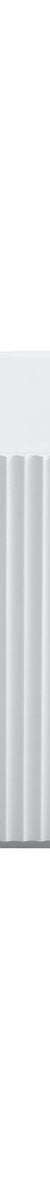 Capri Groove 1500mm Fluted Freestanding Right Corner Bath, Gloss White