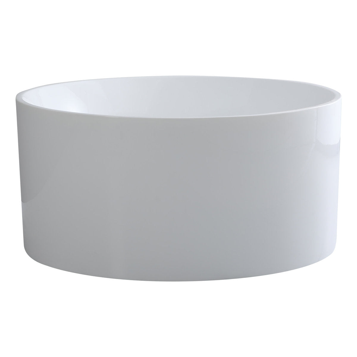 CETO Como Round Bathtub, Gloss White