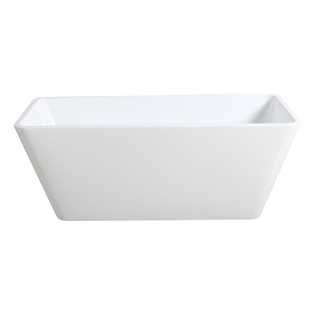 Stella 1700mm Freestanding Bathtub, Gloss White