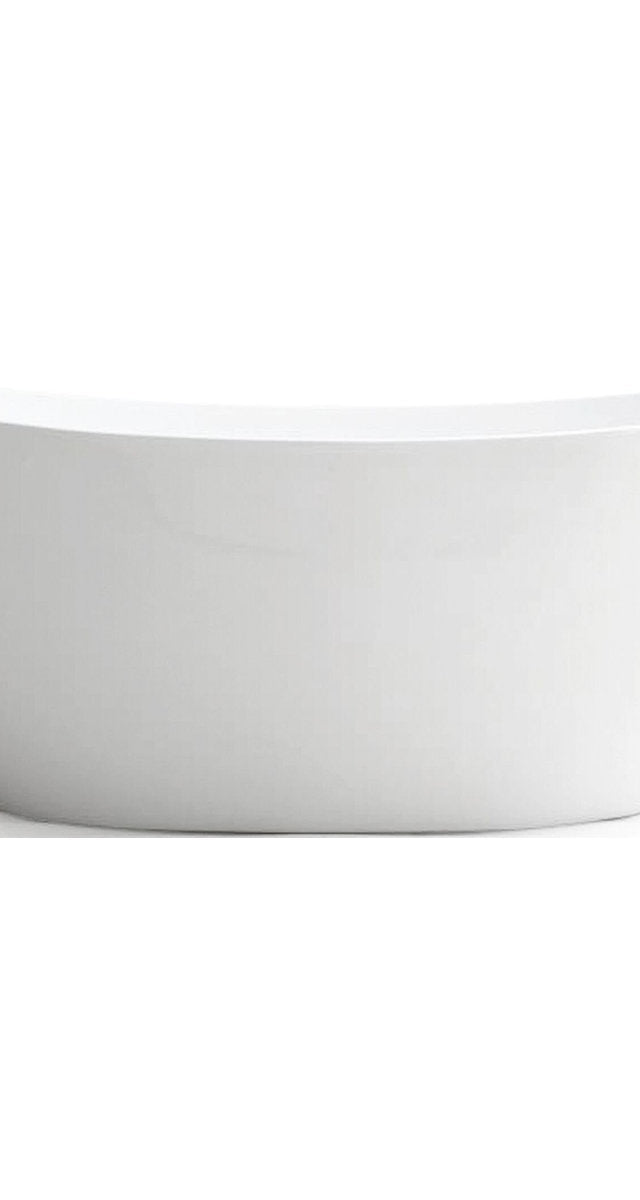 Mantra 1500mm Freestanding Bathtub, Gloss White