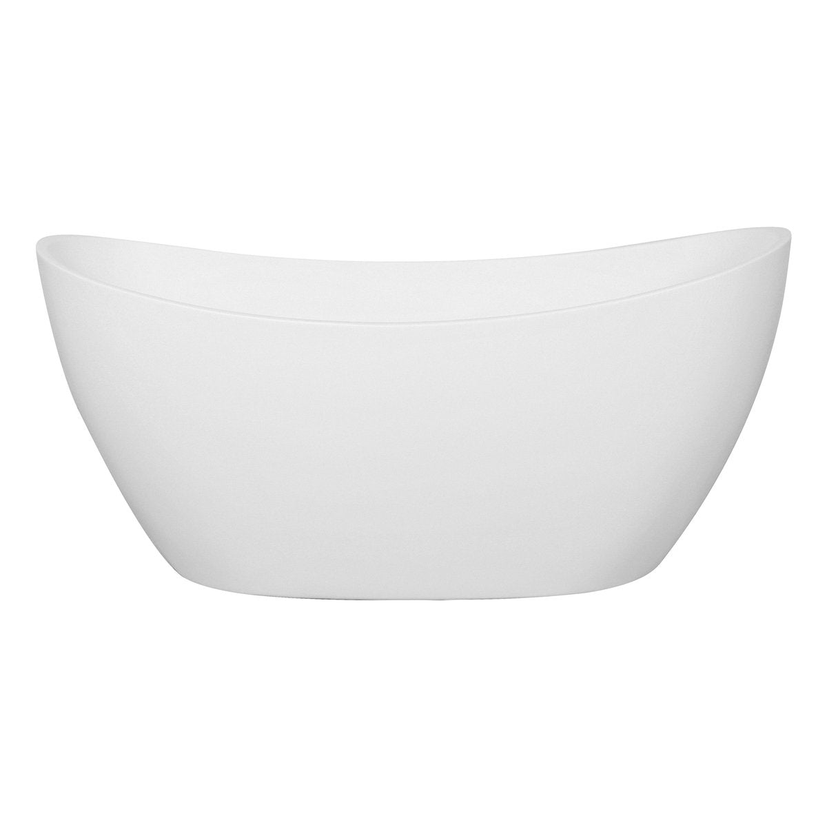Mantra 1660mm Freestanding Bathtub, Matte White