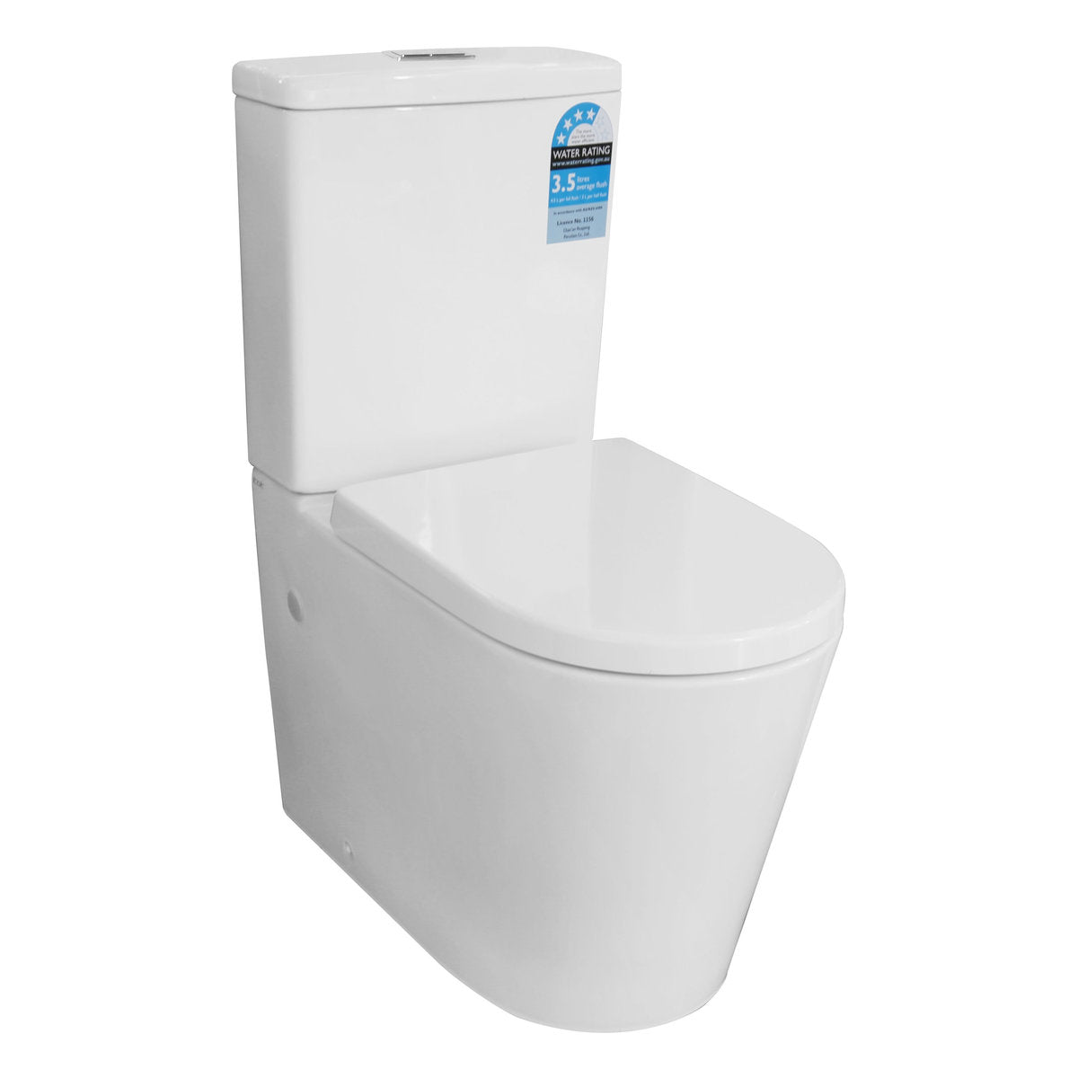 Elvera Ambulant Rimless Toilet Suite