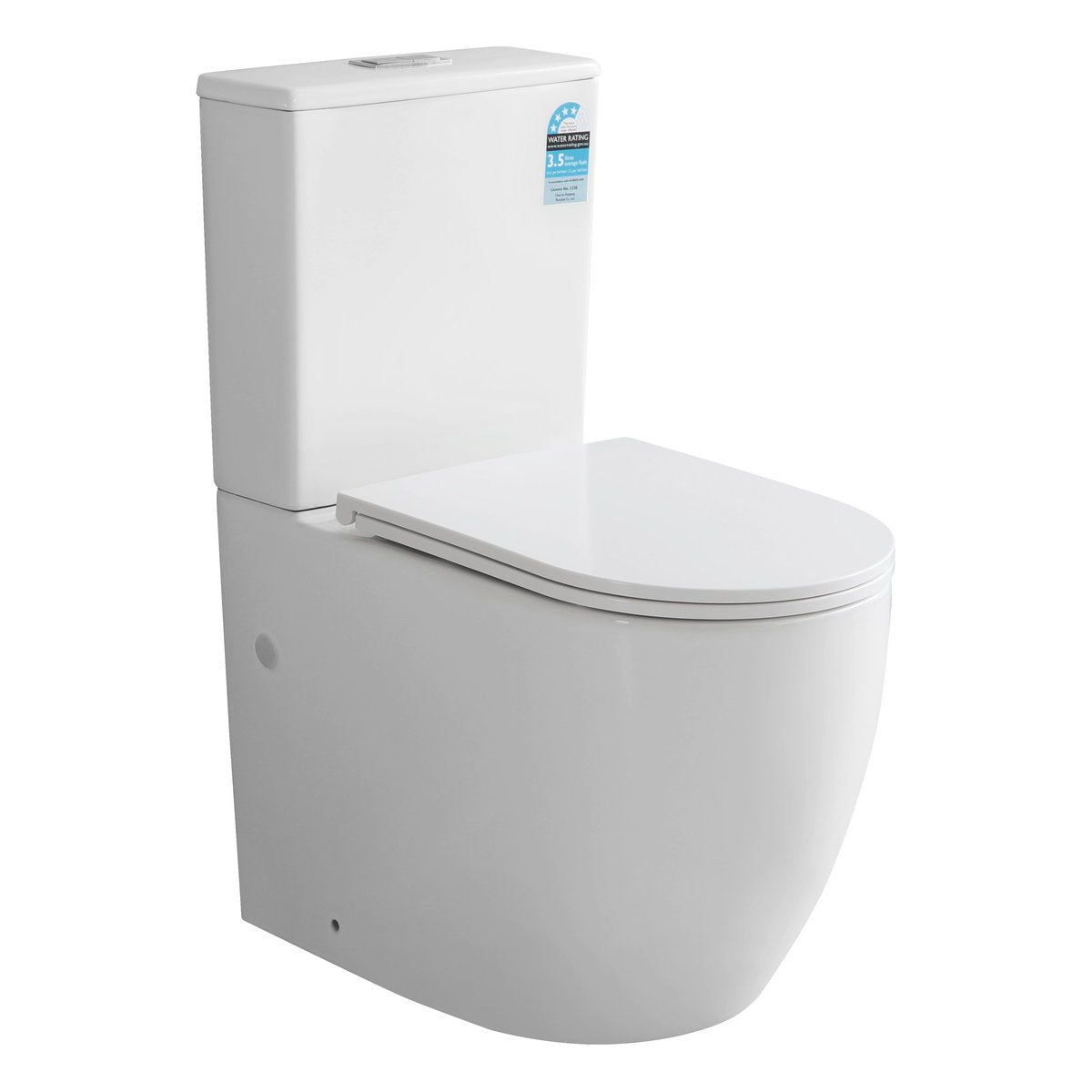 Rimless Tornado Toilet Suite 035