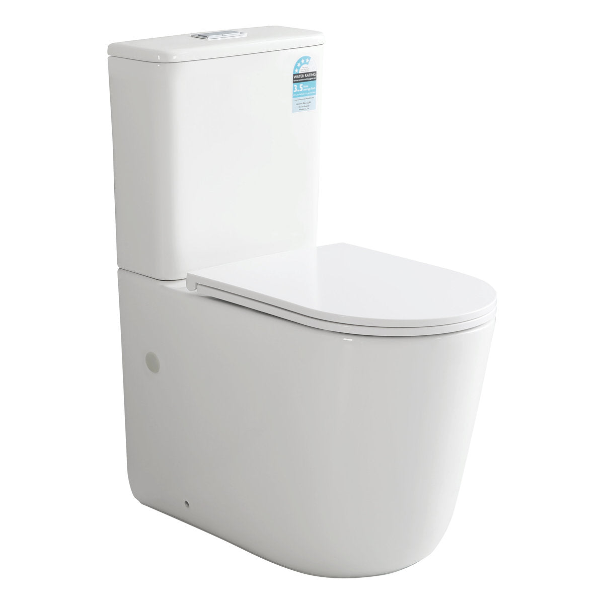 Rimless Tornado Toilet Suite 037