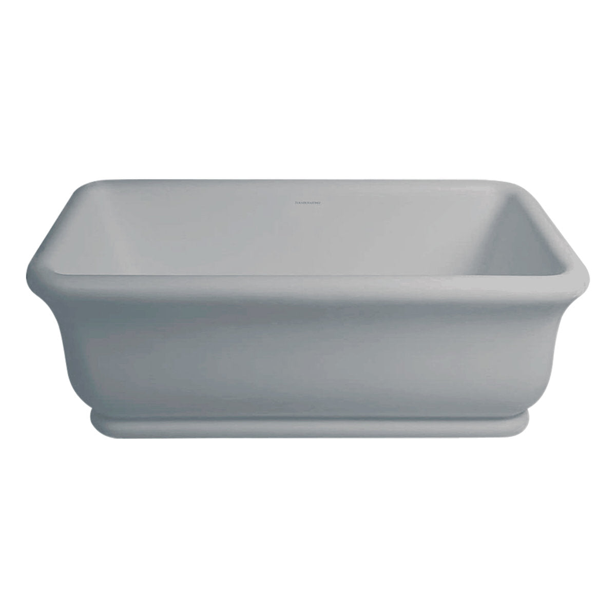 Kirkham 180 Titancast Bath - Powder Grey
