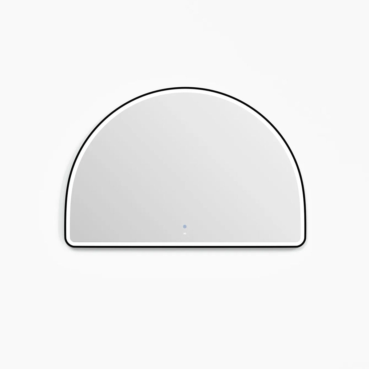 Otti LED Moonlight Archie 1000(H)x1500(W) Black Metal Frame Mirror
