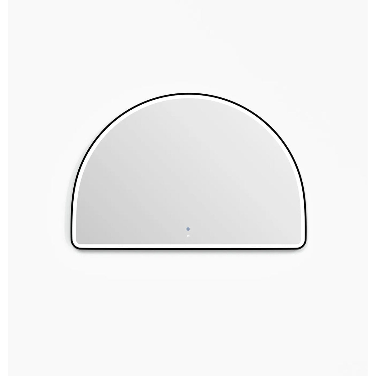 Otti LED Moonlight Archie 800(H)x1200(W) Black Metal Frame Mirror