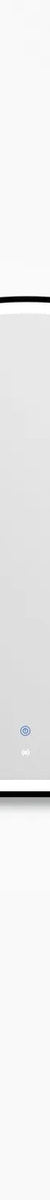 Otti LED Moonlight Archie 800(H)x1200(W) Black Metal Frame Mirror