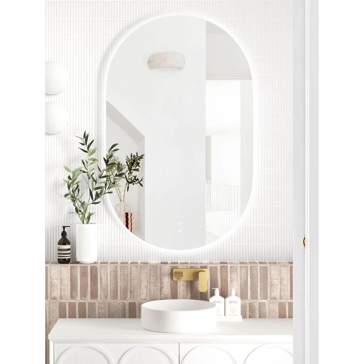 LED Noosa 900X600 Frameless Mirror