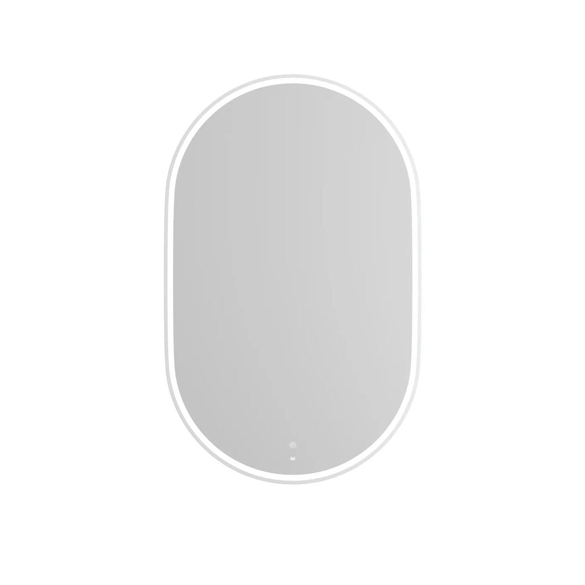 LED Noosa 1200X750 White Metal Frame Mirror