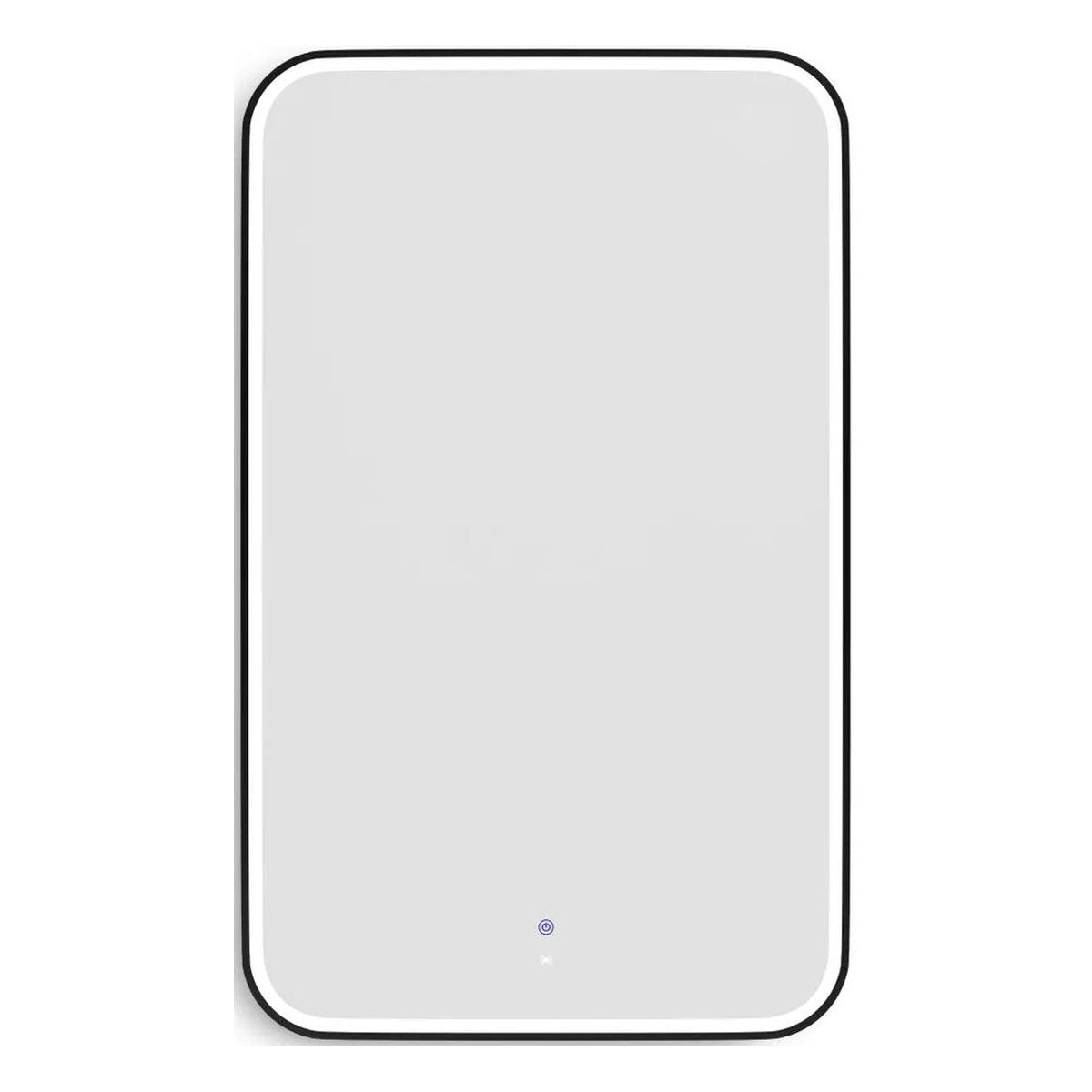 Otti LED Newport 1200x750 Black Metal Frame Mirror