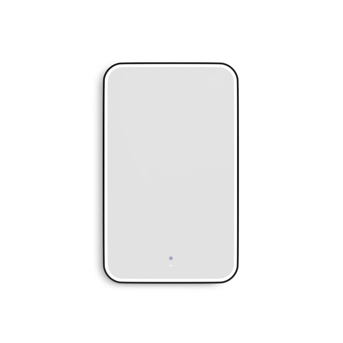 Otti LED Newport 900x600 Black Metal Frame Tuffi Mirror