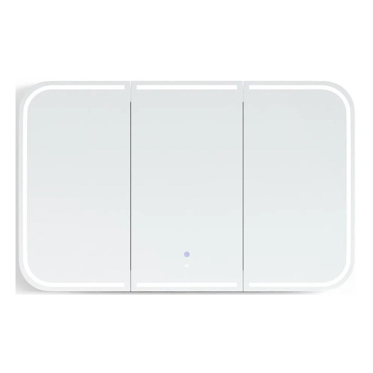 Otti LED Newport 1200(W)x750(H) Sable Walnut Shaving Cabinet - Premium Edition